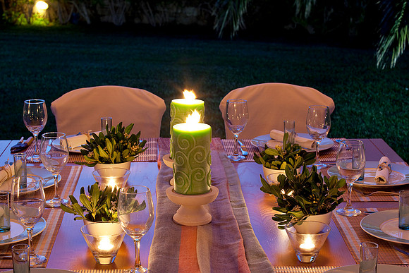 Private Dinner Setting