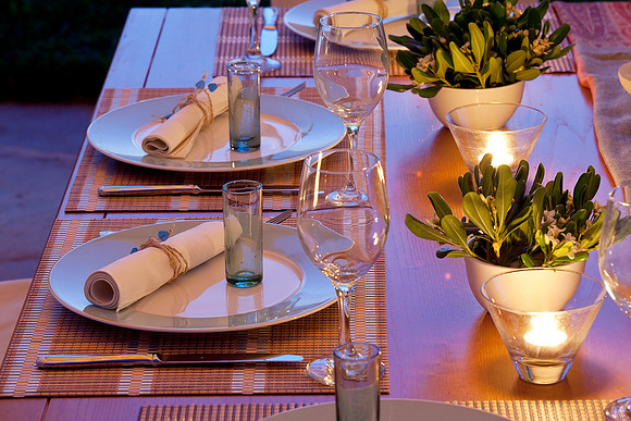 Private Dinner Setting