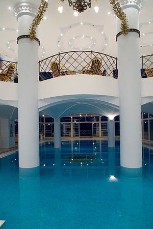Mitsi Hotels Summer Palace - indoor pool night