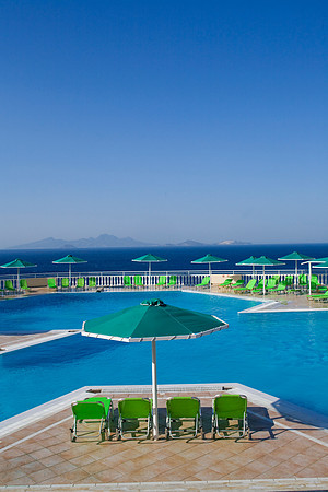 Mitsis Hotels Norida Village - Main pool vertical