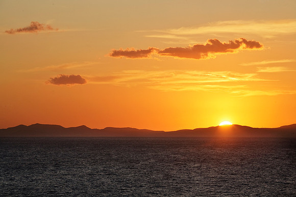 Sunset from Mykonian Mare Resort